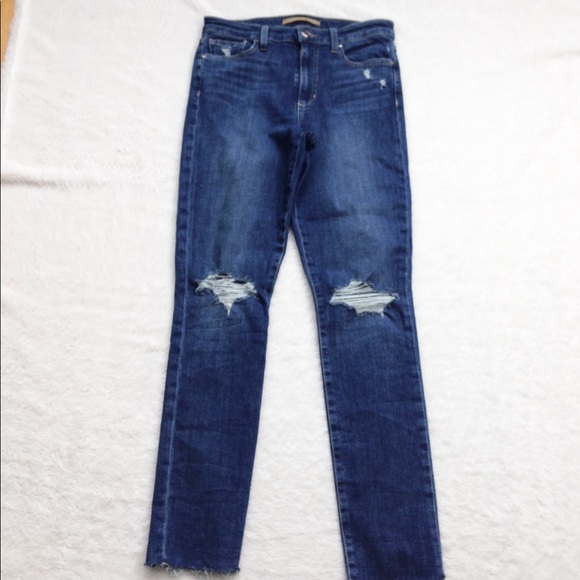 Joe's High Rise Skinny Ankle Jeans - Picture 5 of 8